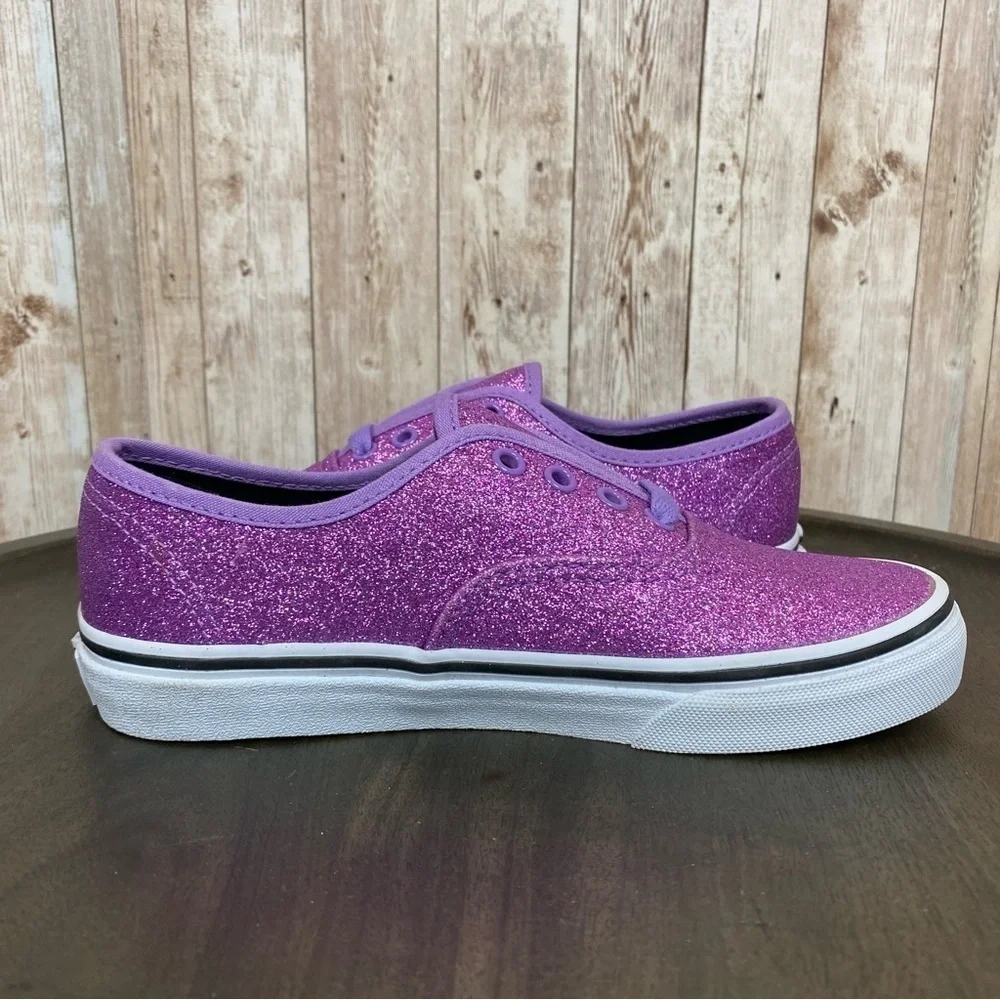 Vans Authentic Glitter Sneakers Size 3 Kids
